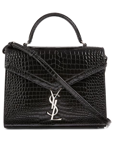 ysl croco bag